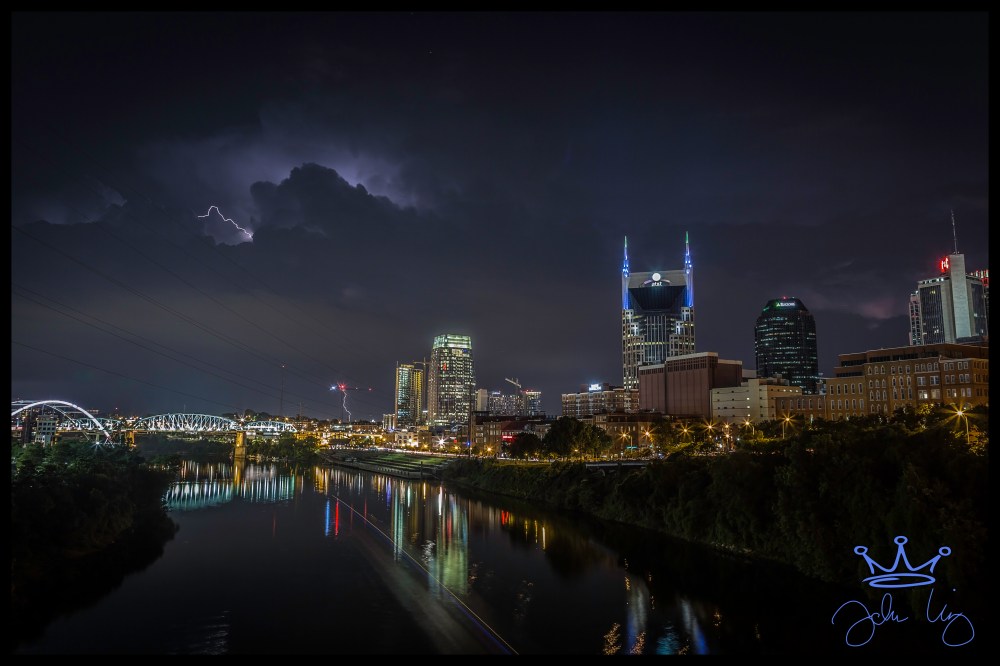 25 June 2016 Downtown Nashville Lightening